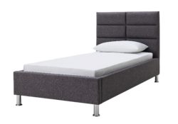 Hygena - Bounty Charcoal - Bed Frame - Single